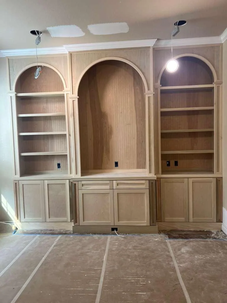 Custom built-ins and shelving