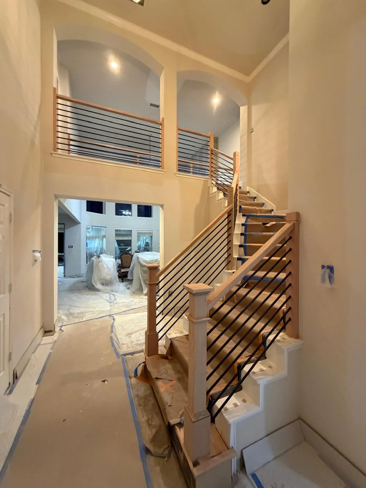Custom staircase carpentry